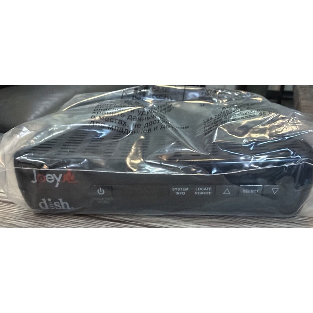 DISH Network Joey Model 2 Satellite Receiver Set w/ Power Supply Remote Manual